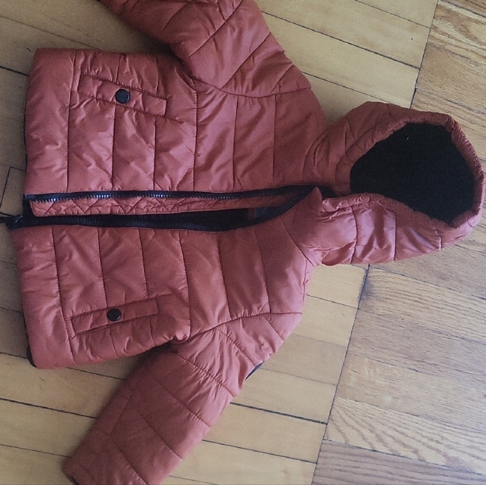 MICHAEL Michael Kors Kids Quilted Puffer Jacket - Rust